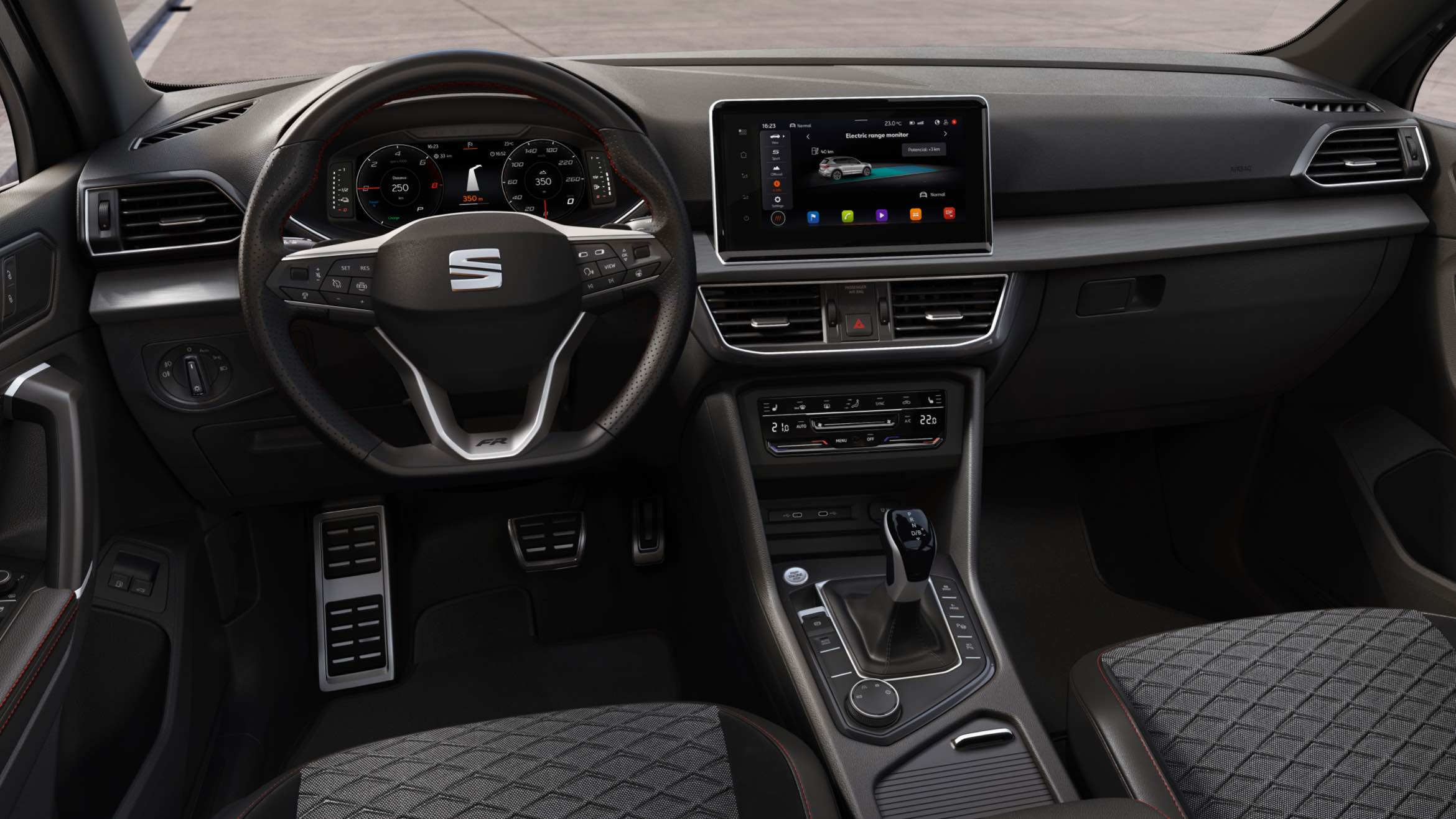 SEAT Tarraco visual interior de frente