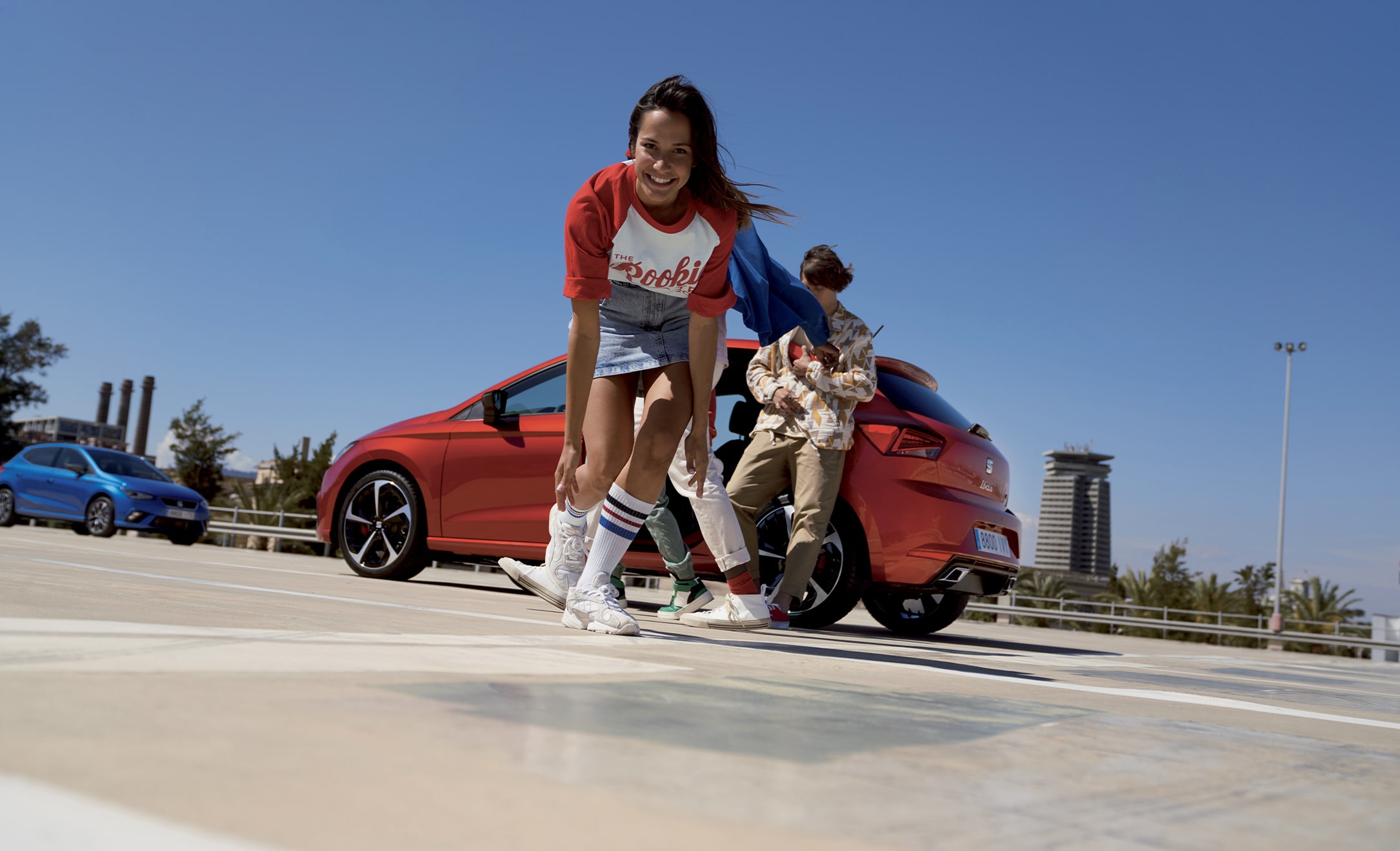 SEAT Leon e-Hybrid charging rear view