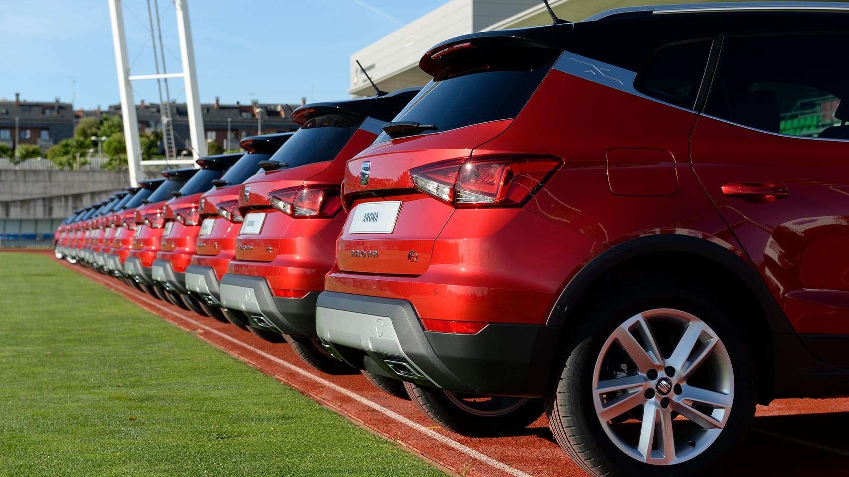 SEAT ATECA vehículo oficial de la selección española – parte trasera    