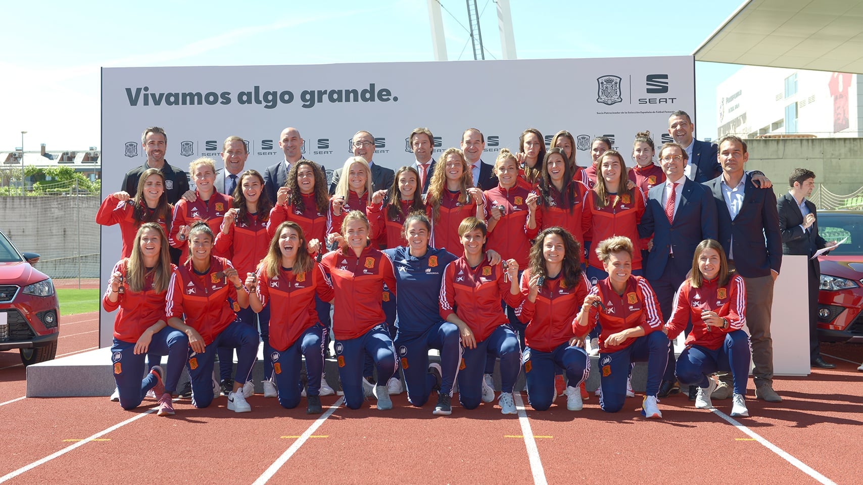  SEAT Arona vehículo oficial de la selección española – vista general    