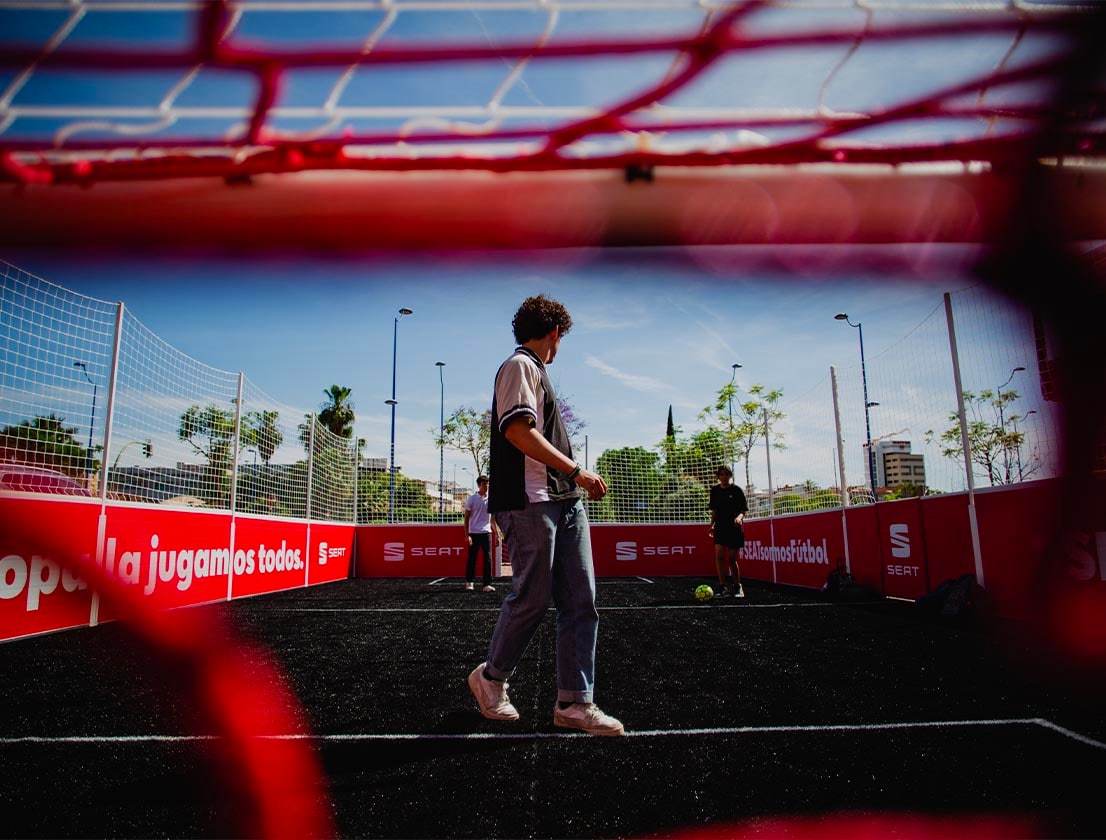 SEAT Fun Zone evento copa del rey cancha 3 X 3