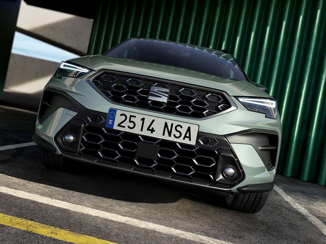 detalles del parachoques delantero del SEAT Arona 2026