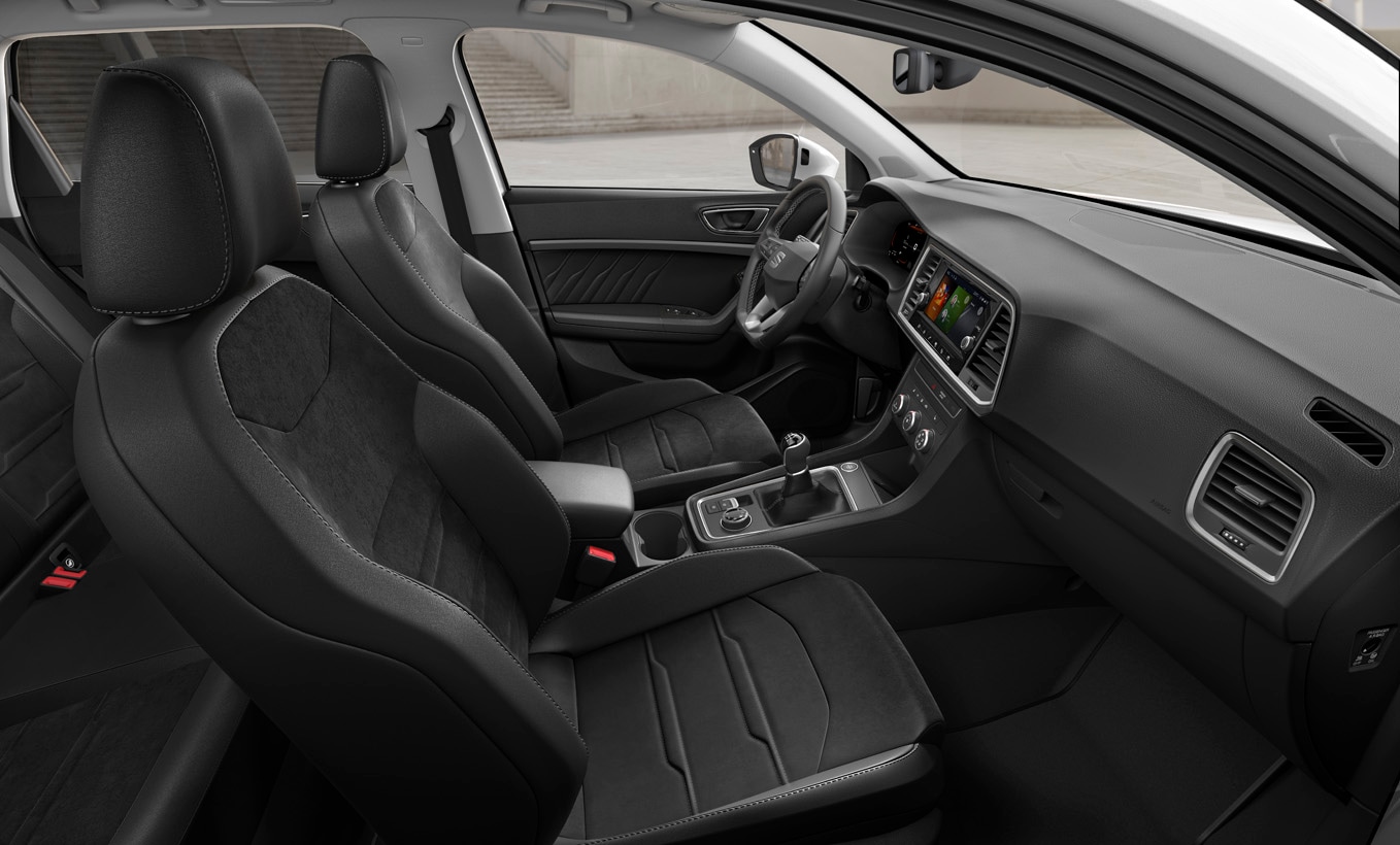 cómodos asientos Dinámica para el acabado del Ateca Style