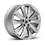 Llantas de aleación Dynamic de 43 cm (17'') en plata Brilliant
