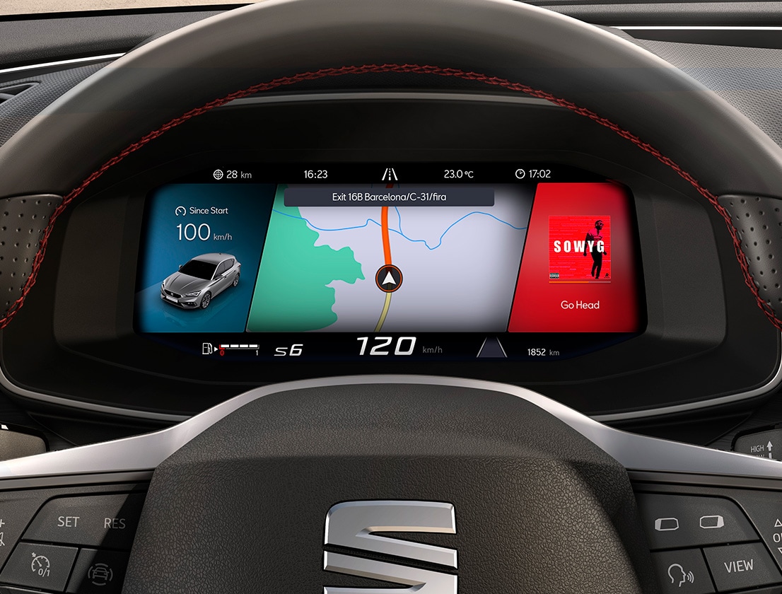 Digital Cockpit del SEAT León