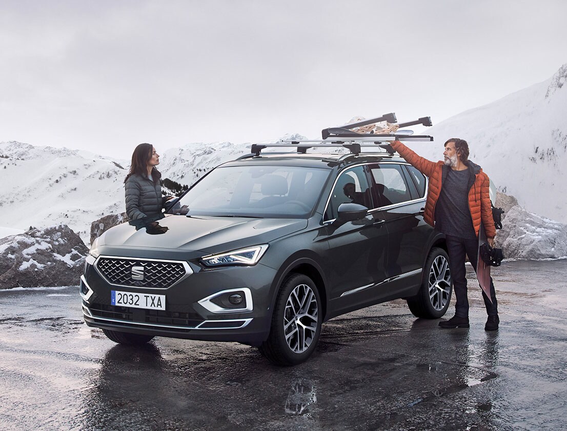 El nuevo SEAT Tarraco XPERIENCE con portaesquís Xtender