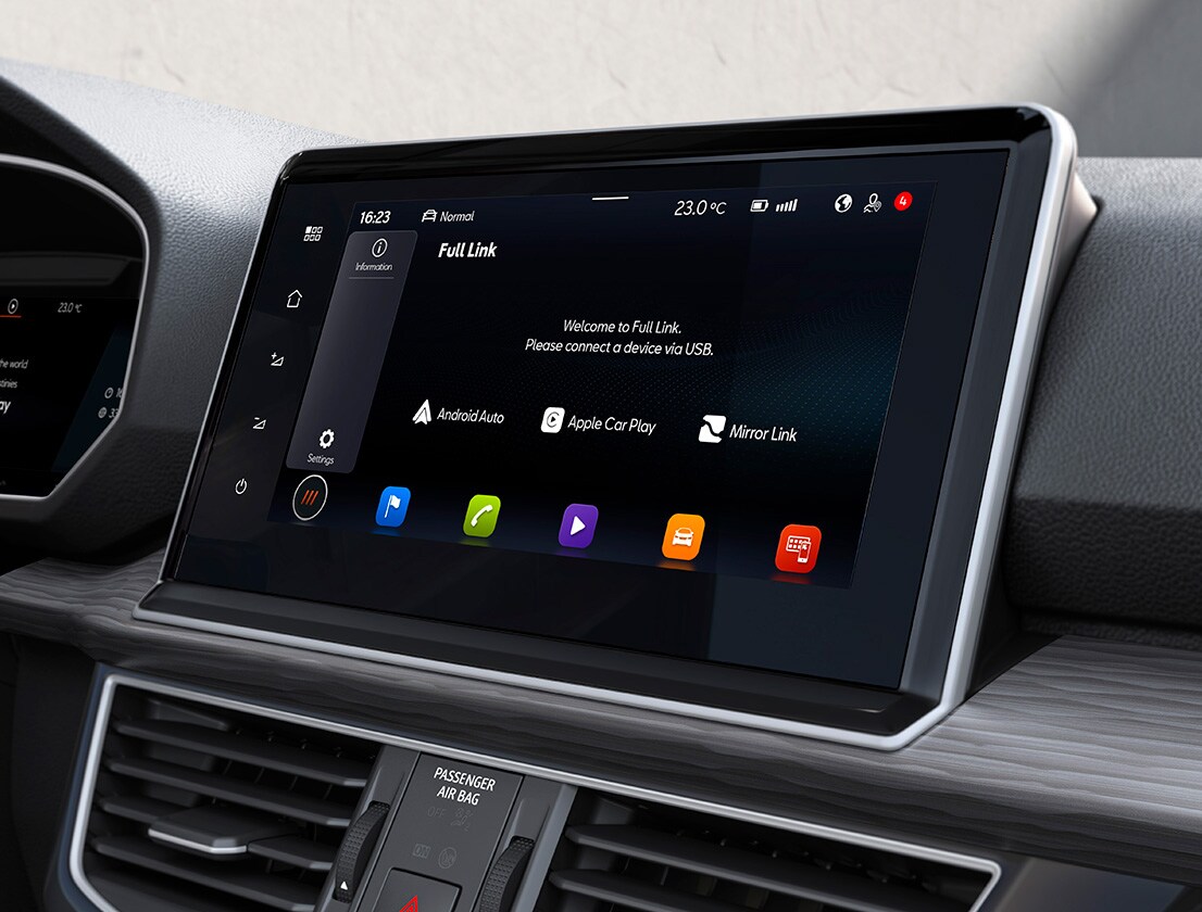 Pantalla del Navi System del nuevo SEAT Tarraco XPERIENCE
