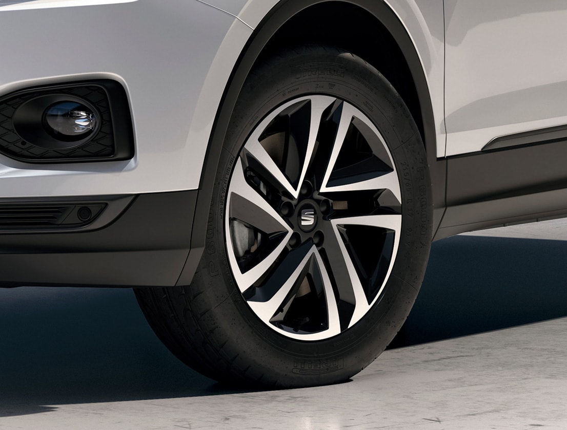 Llantas de aleación mecanizadas de 18" del SEAT Tarraco Style