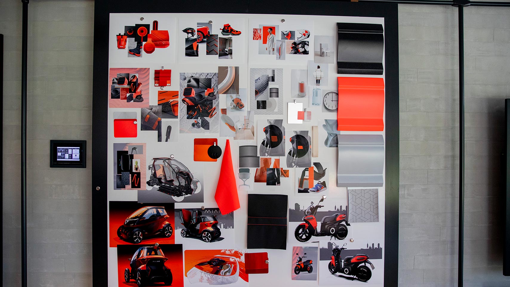 Your car begins with a moodboard.