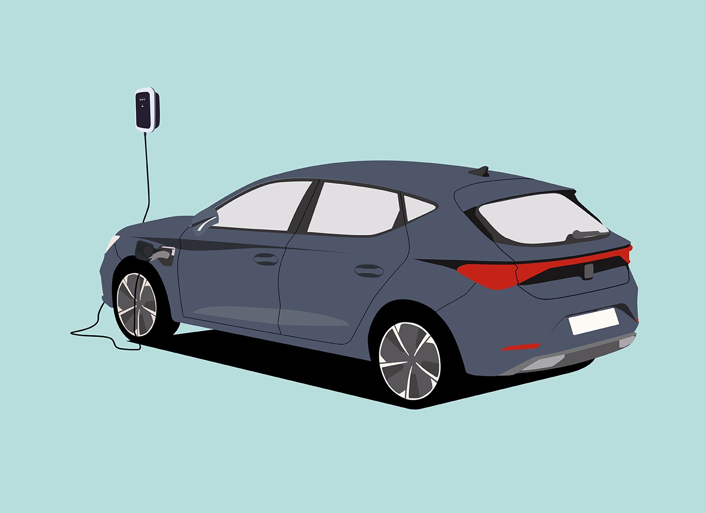 How to charge your SEAT electric car at home with wallbox charger step six car charging process starts